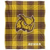 Rowan University Campus Plaid Spirit Silky Touch Super Soft Throw Blanket 50x60 - 2 of 4