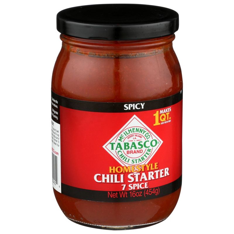Tabasco Seven Spice Chili Spicy Chili Starter 16oz, 3 of 5