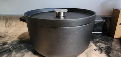 Kitchenaid 6qt Enameled Cast Iron Induction Dutch Oven Blue Velvet : Target