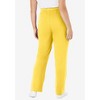 Woman Within Plus Size Sport Knit Straight Leg Pant - 3 of 4