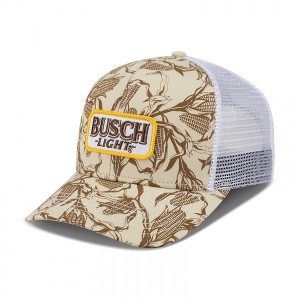 Adult Busch Light Corn Camo Twill Patch Adjustable Hat - 1 of 4