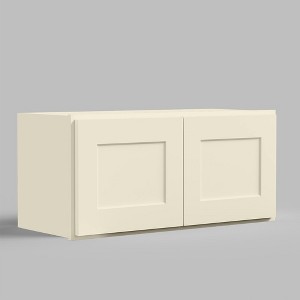 LOVMOR in Plywood Soft-Close Kitchen Wall Cabinet with 2 Doors for Kitchen, Bathroom, Living Room,Study - 1 of 3