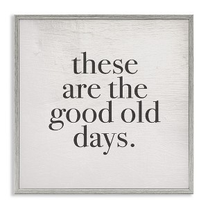 Stupell Industries Good Old Days Family Design, 17" x 17" - 1 of 4