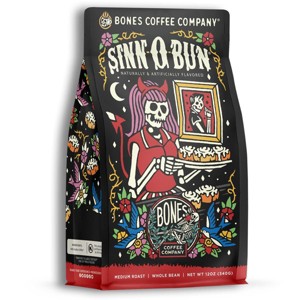 Bones Coffee Company Sinn 'O' Bunn Decaf 12 oz (Ground) - 1 of 4