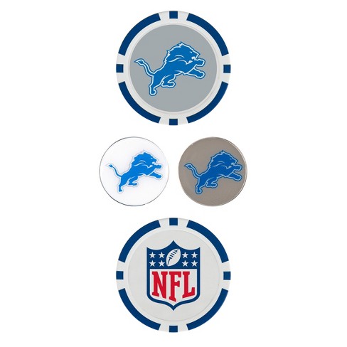 Detroit Lions Golf Divot Tool with 3 Markers - Sports Fan Shop