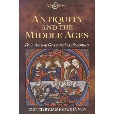 Antiquity and the Middle Ages - (Man & Music) by  James McKinnon (Paperback)