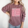 Simply Sage Market Women's Graphic Sweatshirt Hey Sugar Wavy Stacked - 2 of 3
