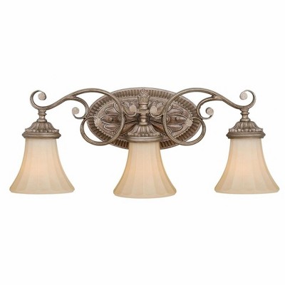 Vaxcel Avenant 3 - Light Vanity in  French Bronze