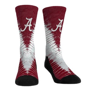 NCAA Alabama Crimson Tide - V Shape Tie Dye Rock 'Em Socks - 1 of 1