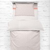 Bacati - Petals/Floral Coral Girls Muslin 4 pc Toddler Bedding Set - 4 of 4