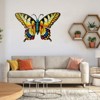 4pcs Hanging Butterflies Wall Sculpture,Multipurpose Colorful Wall Decor For Garden Yard Decoration - 4 of 4