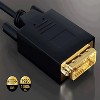 SANOXY 6ft Gold Plated Premium DisplayPort to DVI Male to Male Cable 28AWG - 3 of 4