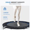 JIONJOY Exercise Trampoline Foldable Trampoline with Adjustable Bar - 3 of 4