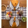 Design Imports  Heavyweight  Fringe Napkin Set 6 Piece, Pumpkin Spice, 20X20" - 3 of 4