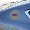 University of Mount Union Secondary Logo Automotive Car Refrigerator Locker Vinyl Circle Magnet - 3 of 4