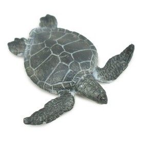Collectible Wildlife Gifts | Turtle, Green Sea turtle Baby, Hatchling, High Quality, Hand Painted, Rubber, Model, Toy, Gift,   2"  CH659 BB169 - 1 of 4