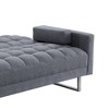 84" Limosa Sofa Gray - Acme Furniture: Linen Upholstery, Wood Frame, Includes 1 Pillow - 4 of 4