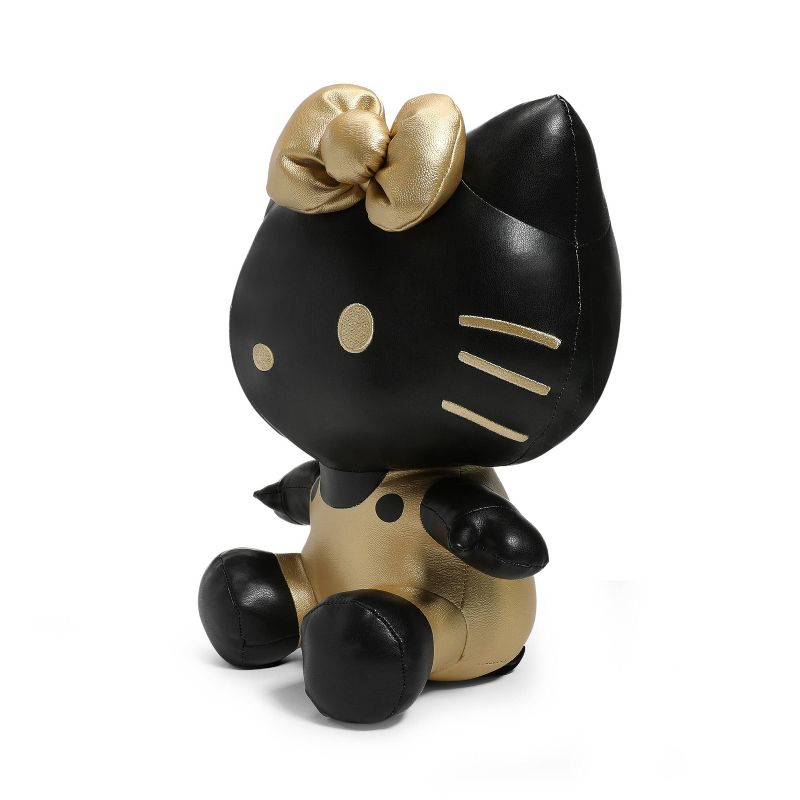 KidRobot Sanrio Hello Kitty Premium 13&#34; Plush (Black and Gold), 3 of 8