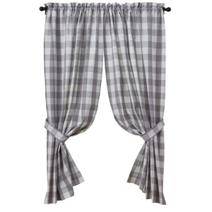 Park Designs Buffalo Check Panels 63" - 1 of 4