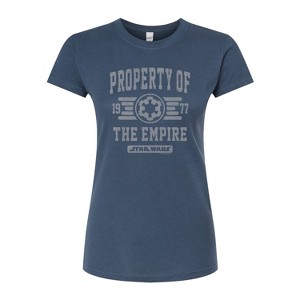 Women's - Star Wars - Property Of Empire Fitted Graphic T-Shirt - 1 of 3