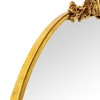 TEHOME Luna Arched Stainless Steel Framed Orante Mirror Wall Mounted Bathroom Vanity Mirror - 4 of 4