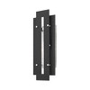 Livex Lighting Utrecht 1 - Light Wall Light in  Black/Brushed Nickel - 4 of 4