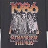 Women's 1987 Stranger Things Short Sleeve Graphic T-Shirt - Black - 2 of 3