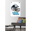 Trends International NFL Carolina Panthers - Drip Helmet 20 Unframed Wall Poster Prints - 2 of 4