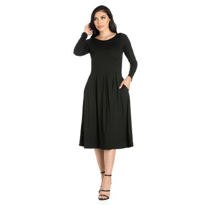 Black Long Sleeve Dress : Target