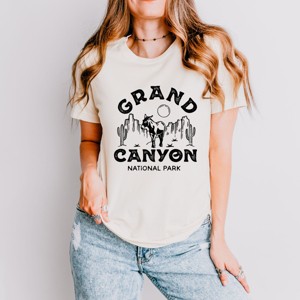 Simply Sage Market Vintage Grand Canyon National Park Short Sleeve Tee - M - Cream - 1 of 4