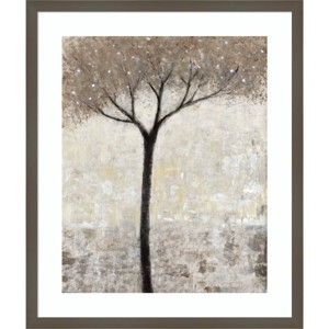 Amanti Art Blooming Tree I by Tim Otoole Wood Framed Wall Art Print - 1 of 4