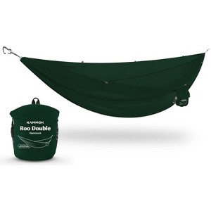 Kammok Roo Double Hammock with Stuff Sack | Waterproof Ripstop