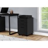 24" 3 Drawer Filing Cabinet with 2 Locking Casters - EveryRoom - image 2 of 4