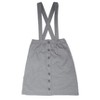 Girl's Organic Twill Pinafore Skirt -Jackalo - 4 of 4