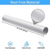 Yescom Anti Rust Flag Pole Sleeve for 20Ft 25Ft 30Ft In-Ground Poles Outdoor 2 1/16" Silver - 3 of 4