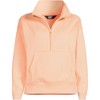 Lands' End Women's Serious Sweats Relaxed Long Sleeve Half Zip Sweatshirt - 3 of 3