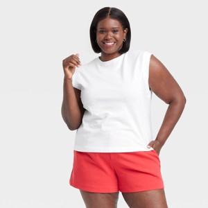Women's Extended Short Sleeve T-Shirt - A New Day™ - 1 of 3