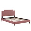 Modway Liva Performance Velvet Twin Bed - 2 of 4