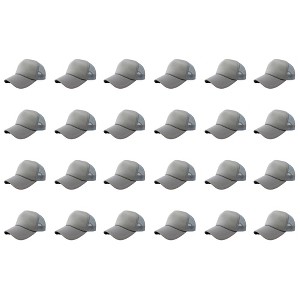 24 Pack Bulk Trucker Hats Ideal for Teams Events or Promotional Use - 1 of 4