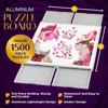 1500 Piece Jigsaw Puzzle Table – 35”x28” Rotating Puzzle Board with 4 Drawers, Dual-Sided Cover, Portable Puzzle Table for Adults & Families - 2 of 4