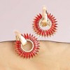 SOHI Women's Celestrial Drop Earrings - 2 of 3