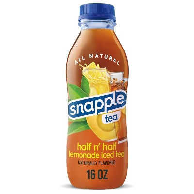 Snapple Half 'n Half Lemonade and Tea - 16 fl oz Bottle