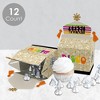 Big Dot of Happiness 70's Disco - Treat Box Party Favors - 1970s Disco Fever Party Goodie Gable Boxes - Set of 12 - 3 of 4