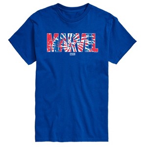 Men's - Marvel - Tie Dye Short Sleeve Graphic T-Shirt - 1 of 4
