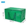 Unique Bargains Extra Large Moving Bag with Reinforced Handle Foldable Underbed Storage Tote - 2 of 4
