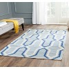 Dhurries DHU559 Hand Woven Flat Weave Indoor Rugs - Safavieh - 2 of 3