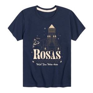 Boys' - Disney - Rosas Wish You Were Here Short Sleeve Graphic T-Shirt - 1 of 4