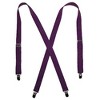 CTM Women's Elastic Clip-End 1 Inch Basic Suspenders - 2 of 4