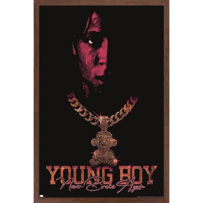 Trends International NBA Youngboy - Holy Framed Wall Poster Prints