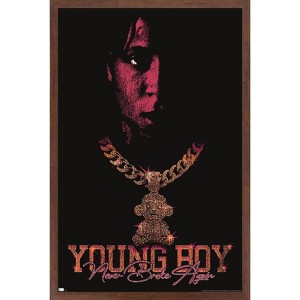 Trends International NBA Youngboy - Holy Framed Wall Poster Prints - 1 of 4